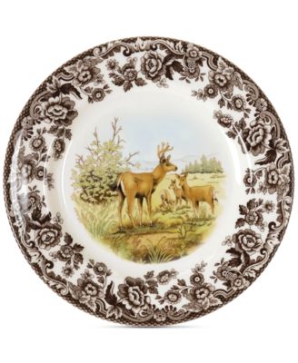 Spode Woodland Deer Salad Plate - Macy's