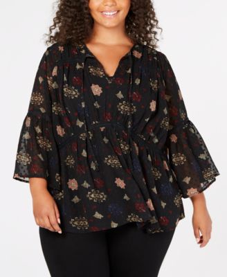 Lucky brand plus size tops macys online