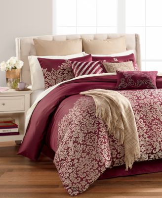 Martha Stewart Collection CLOSEOUT! Antique Damask Reversible 220 ...