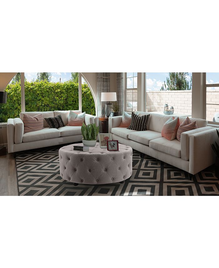 Jennifer Taylor Home Savannah Round Entryway Bench Macy's