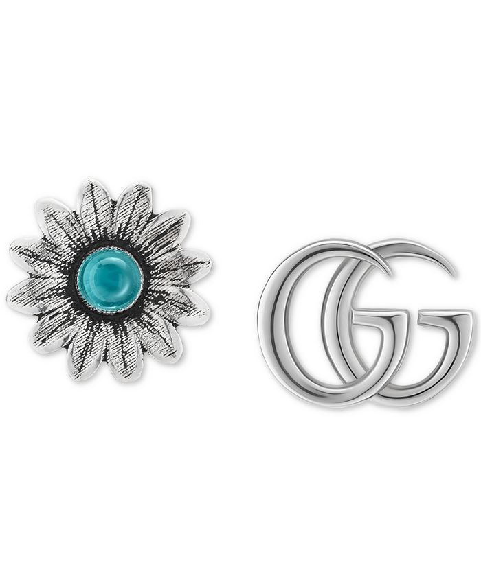 Logo Ear Cuffs in Silver - Gucci