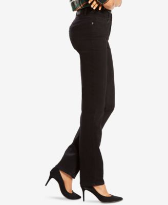 Women's Classic Mid Rise Straight-Leg Jeans