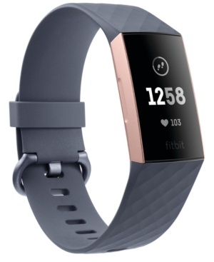 Fitbit Charge 3 Fitness Tracker - Rose Gold/Gray