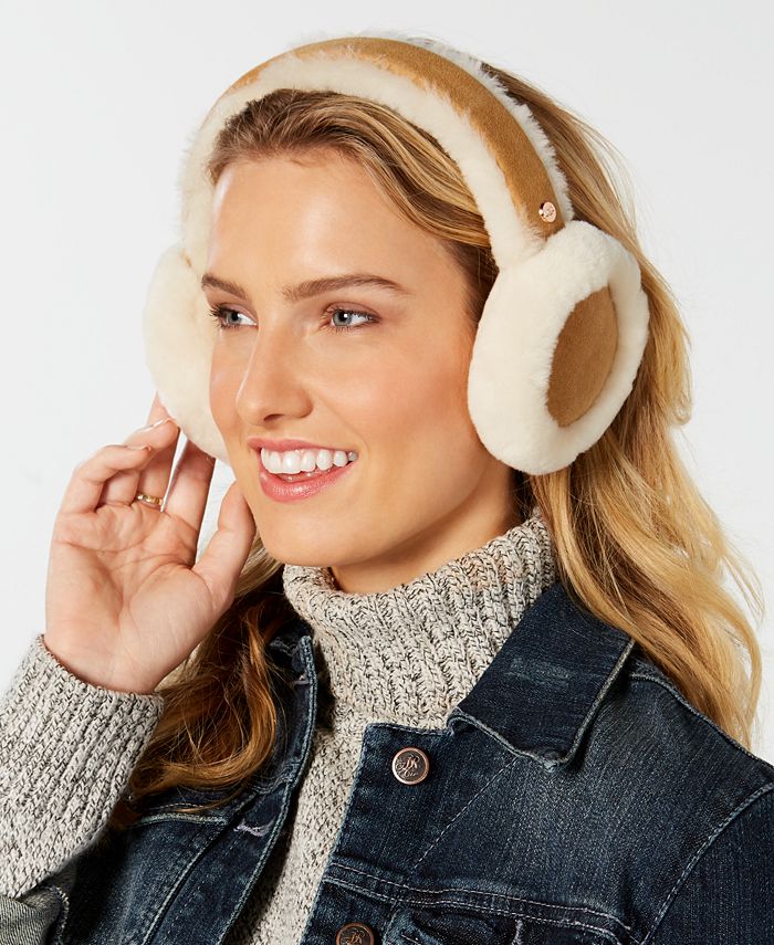 UGG® Sheepskin Bluetooth Earmuffs - Macy's