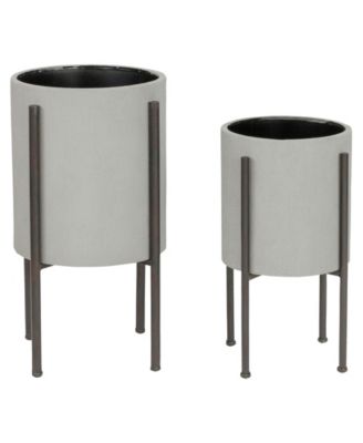 Aspire Home Accents - Tania Mid Century Planters (Set of 2)