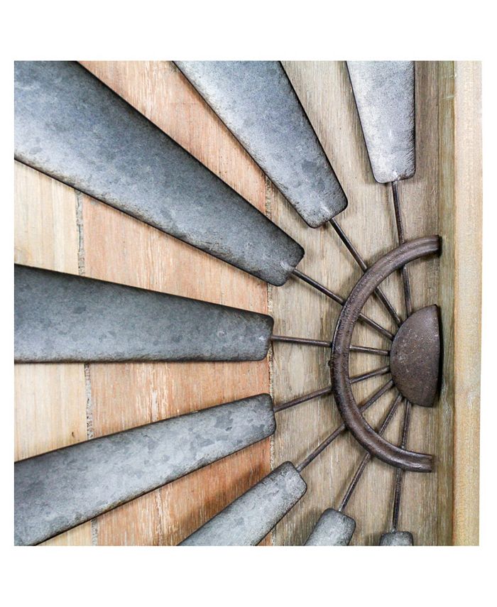 Aspire Home Accents Richmond Windmill Wall Decor (Set of 2) Macy's