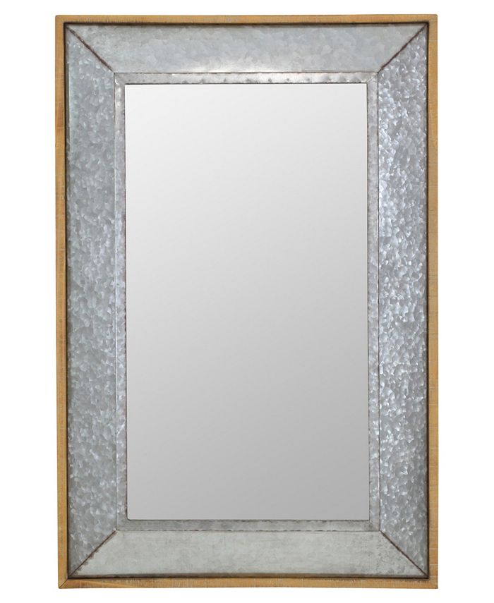 Aspire Home Accents Crosby Farmhouse Wall Mirror Macy's