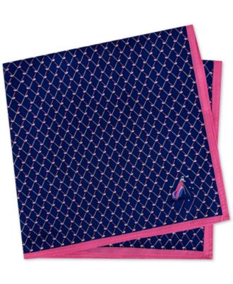Tommy Hilfiger - Men's Conversational Golf Club Silk Pocket Square