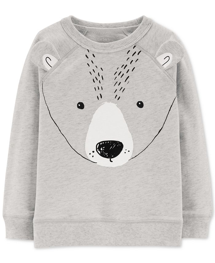Bear face sweater top