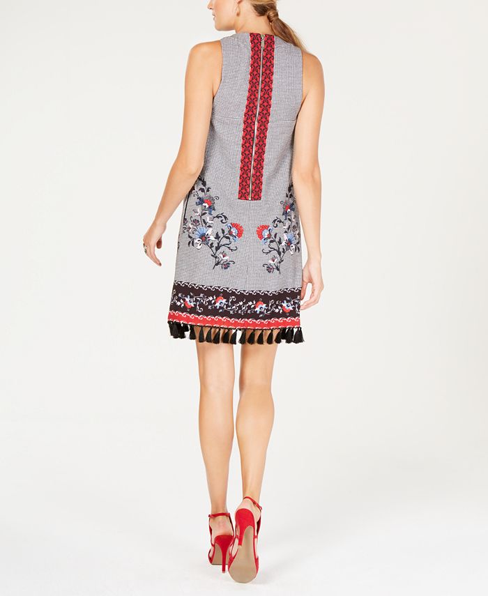Laundry by Shelli Segal Embroidered ALine Dress Macy's