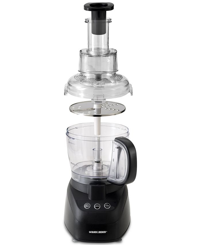 Black & Decker PowerPro WideMouth 10Cup Food Processor Macy's