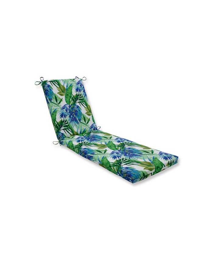 Pillow Perfect Soleil Blue/Green Chaise Lounge Cushion Macy's