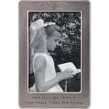 May His Light Shine First Communion 4 x 6 Photo Frame