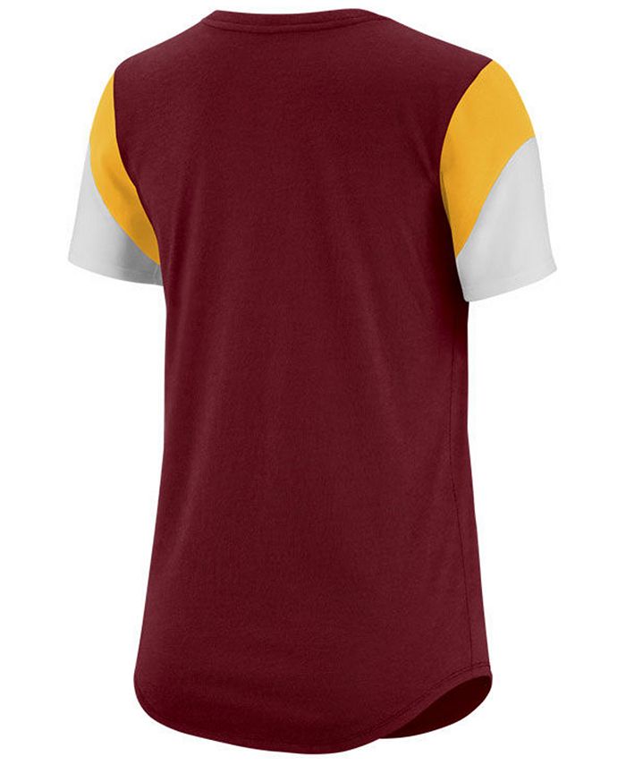 Nike Women's Washington Redskins Tri-Fan T-Shirt - Macy's