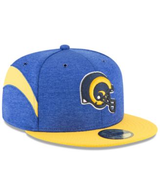 New Era Boys' Los Angeles Rams On Field Sideline Home 59FIFTY FITTED ...