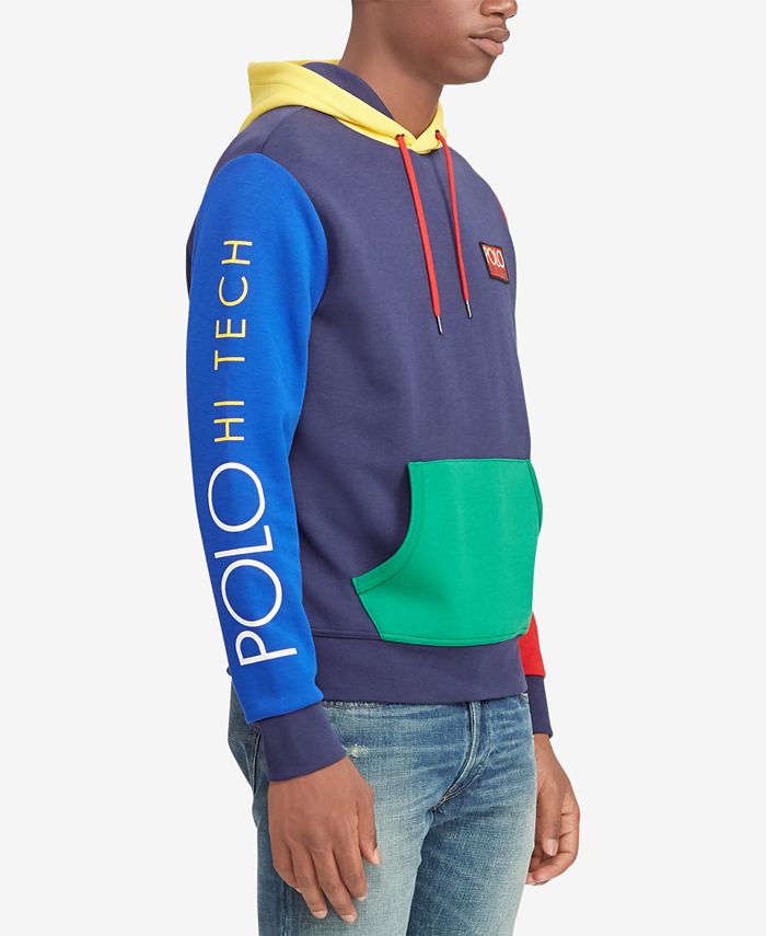 polo hi tech color block pants