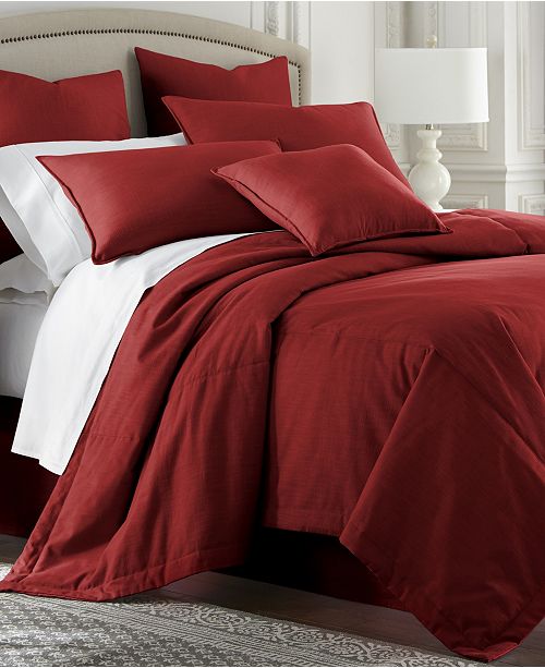 Colcha Linens Cambric Red Coverlet Queen Reviews Bed In A Bag