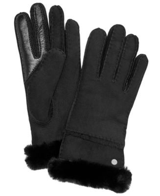 UGG® Stitched Slim Tech Gloves - Macy's