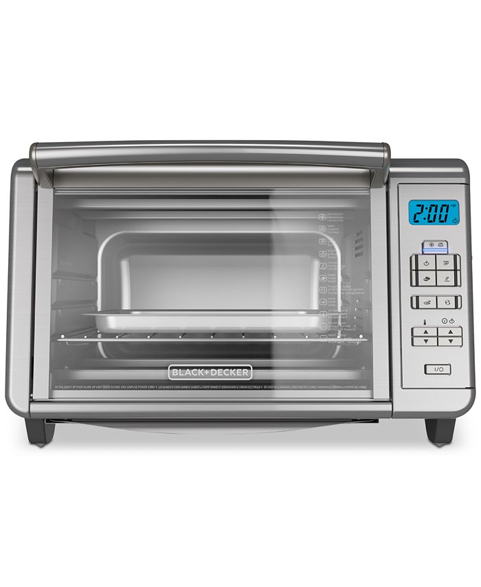 Black & Decker 6Slice Digital Convection Counter Top Toaster Oven Macy's