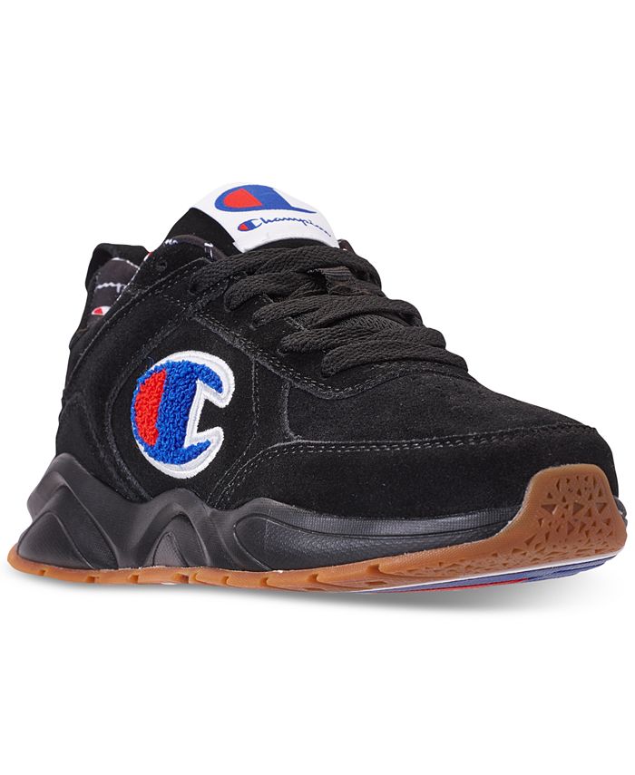 Men's champion 93eighteen 2025 suede chenille casual shoes