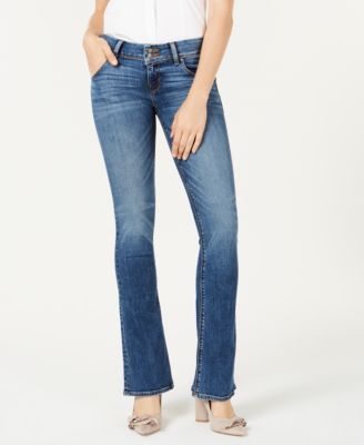 Hudson offers signature bootcut jeans