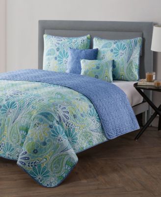 Harmony Reversible 5-Pc. Quilt Sets
