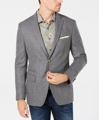 grey wool sport coat