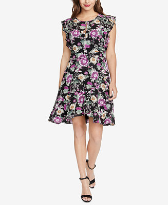 RACHEL Rachel Roy Lora Floral-Print Dress, Created for Macy's - Macy's