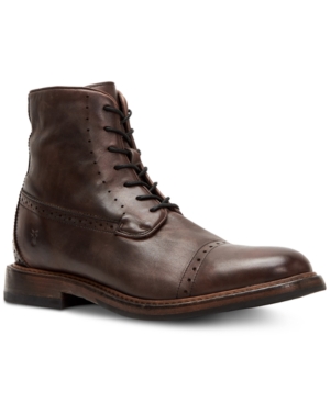 image of Frye Men-s Murray Lace-Up Boots Men-s Shoes