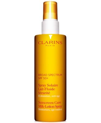 Clarins - Sunscreen Care Milk-Lotion Spray SPF 50+, 5.3 oz