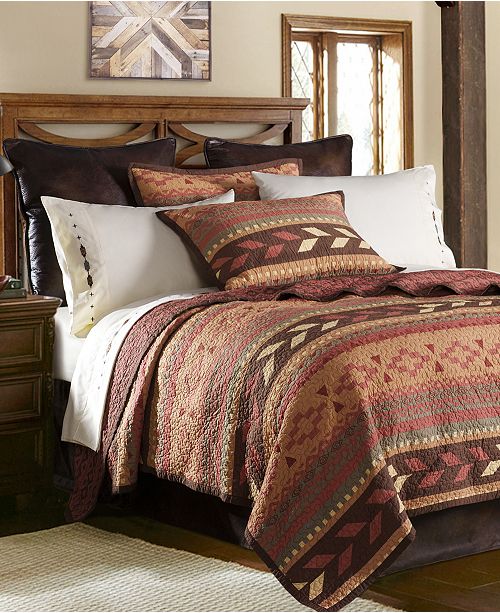 HiEnd Accents Broken Arrow 3 Pc Full/Queen Quilt Set ...