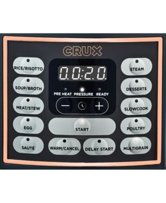 Crux 8-Qt. 10-In-1 Instant  Programmable Multi-Cooker 14721, Created for Macy's