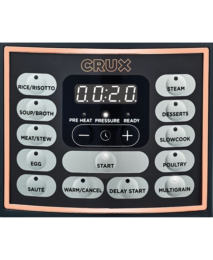 Crux 8Qt. 10In1 Instant Programmable MultiCooker 14721, Created for Macy's Macy's