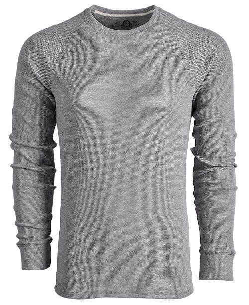 American Rag Men's Long-Sleeve Thermal T-Shirt, Created for Macy's ...