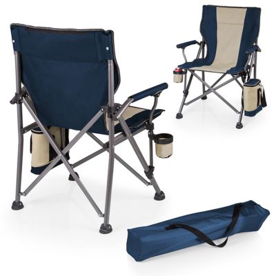 by Picnic Time Navy Outlander Folding Camp Chair with Cooler