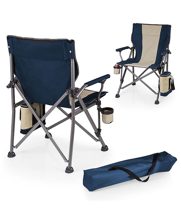 Oniva by Picnic Time Navy Outlander Folding Camp Chair with Cooler Macy's