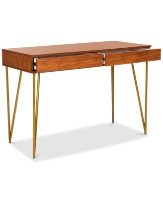 Safavieh Pine Two-Drawer Desk