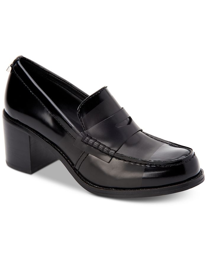 Calvin Klein Women's Pamelyn Box Loafers & Reviews - Slippers - Shoes -  Macy's