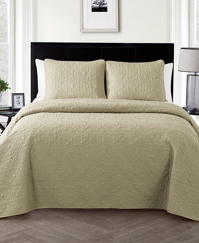 VCNY Home Caroline Embossed 2Piece Twin Quilt Set & Reviews Quilts