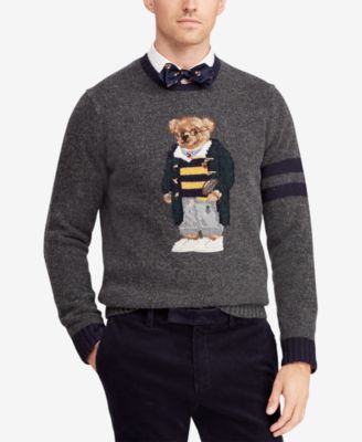 ralph lauren teddy bear sweatshirt