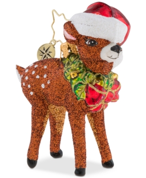 UPC 645001494504 product image for Christopher Radko Oh, Deer Me! Little Gem Ornament | upcitemdb.com