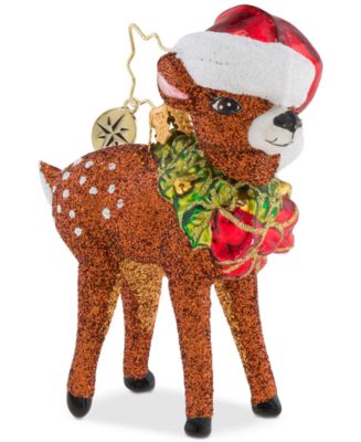 Christopher Radko Oh, Deer Me! Little Gem Ornament - Macy's