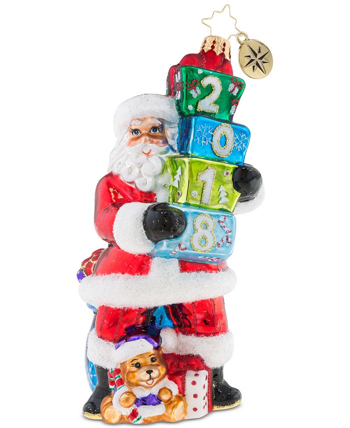 Christopher Radko Unwrapping 2018 Ornament Macy's