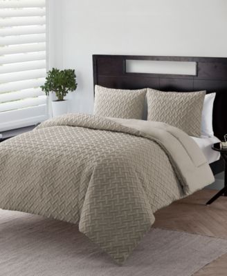VCNY Home Nina Embossed 3-Pc.Quilt Set, Full/Queen