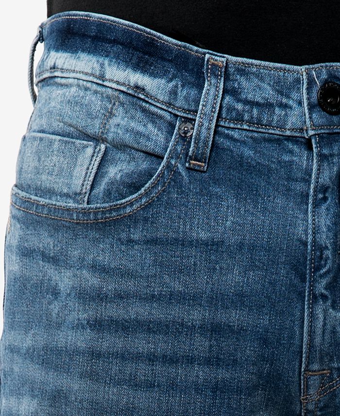Sean John Men's Slim-Fit Ripped Jeans - Macy's