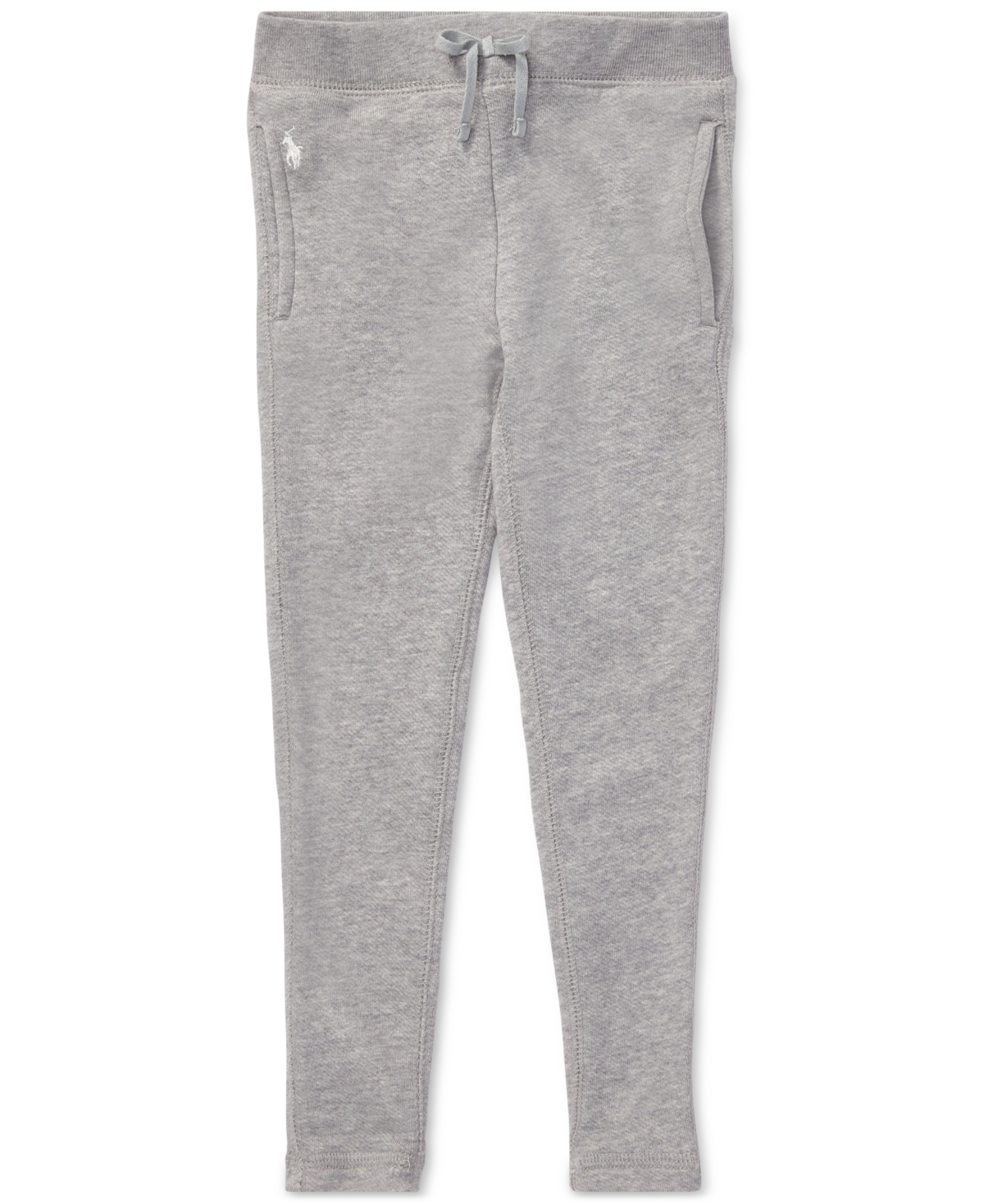 Polo Ralph Lauren Toddler and Little Girls French Terry Leggings - Light Grey Heather