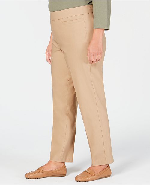alfred dunner out of the blue classic fit denim pull on pants
