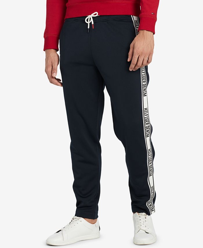 Tommy Hilfiger Men's Logo Track Pants, Created for Macy's - Macy's
