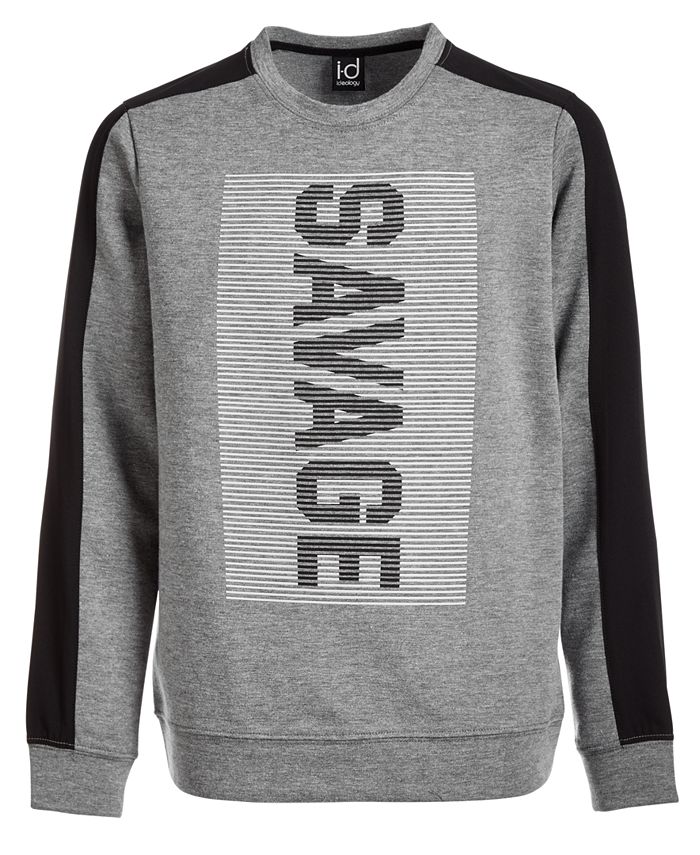 Ideology Big Boys Savage-Print Sweatshirt, Created for Macy's - Macy's