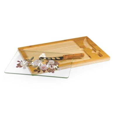 Star Wars Darth Vader Icon Wood Serving Tray with Knife 